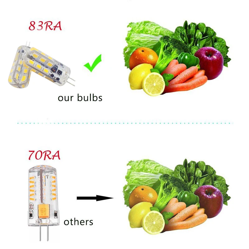10 шт. G4 светодиодный светильник 12V AC DC 3000K 4000K 6000K светодиодный G4 лампы Luz 2835SMD 24 светодиодный капсулы силикона светильник эквивалентно 20 Вт галогенная лампа