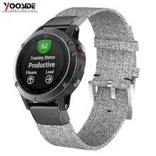 YOOSIDE ДЛЯ Fenix 5X/5X Plus Quick Fit Sweatproof 26 мм нейлоновый сменный ремешок для Garmin Fenix 3/D2 Charlie/Descent Mk1