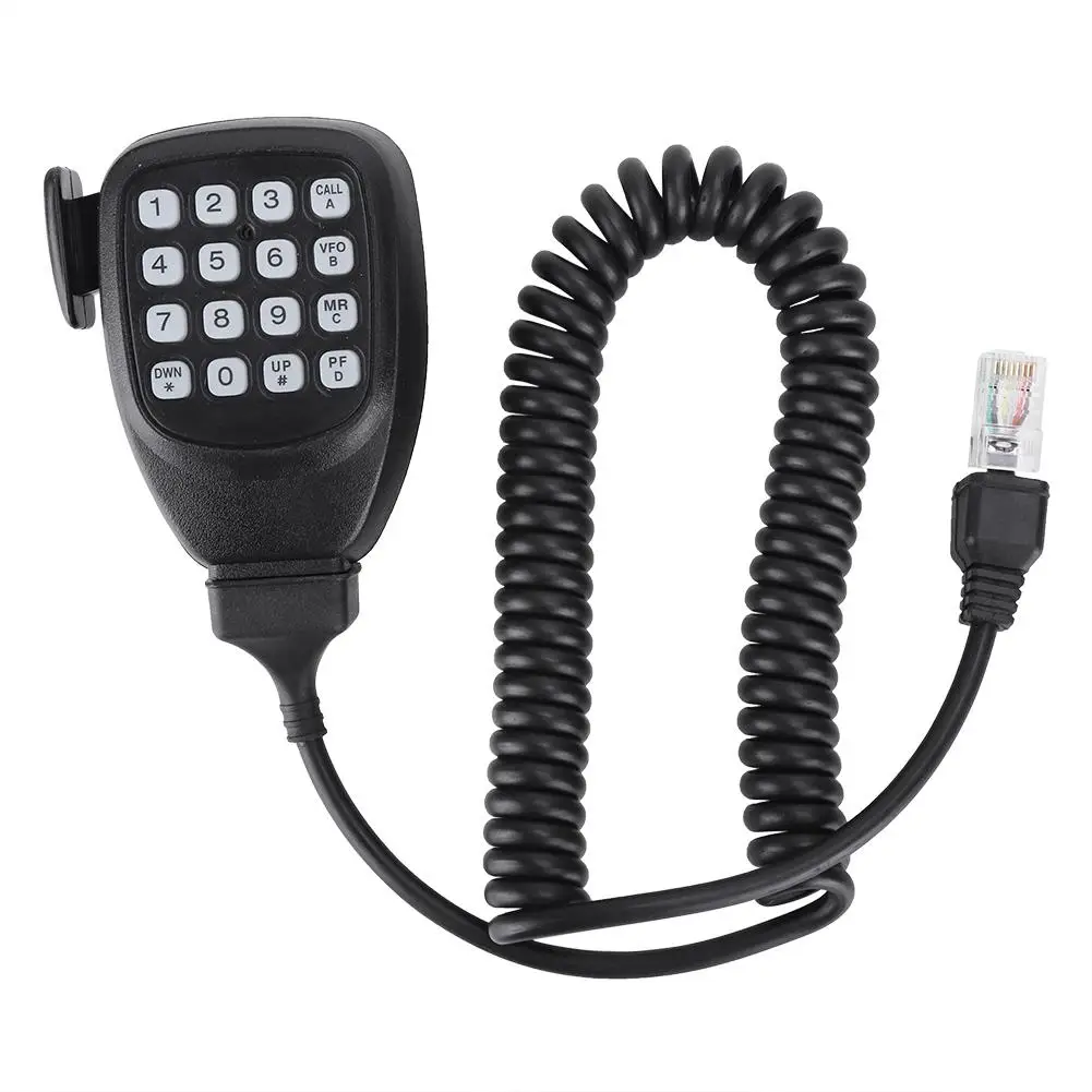 KMC-32 Handfree динамик микрофон с мини клавиатурой для Kenwood TM471 Walkie Talkie аксессуары