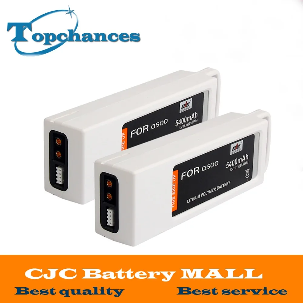 2X Высококачественный 5400mAh LiPo 4K 3S 11 1 V 3C аккумулятор для квадрокоптера Q500 + и Q500|battery