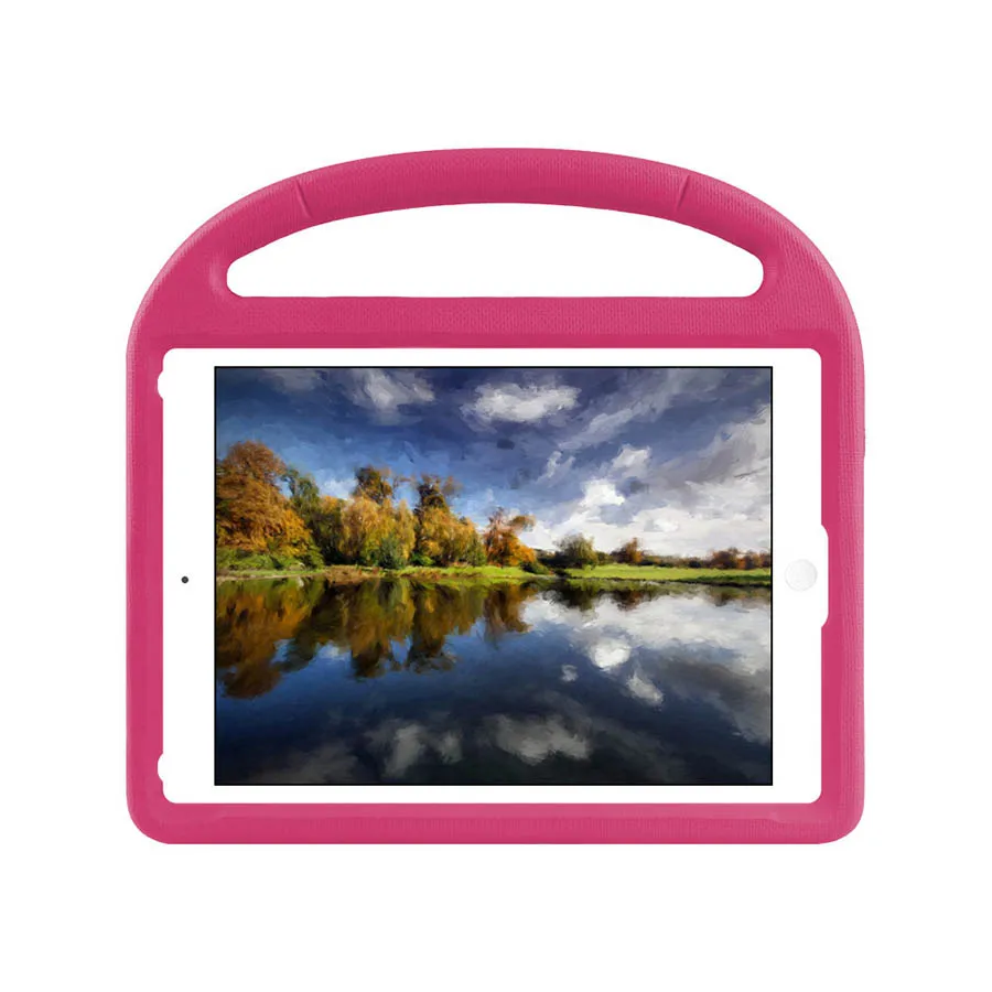 Kids Shockproof Case For New iPad 9.7 2017 2018 Pro 9.7 inch Air 2 Air 1 Children Safe EVA Protective Case Tablet Stand Cover (94)