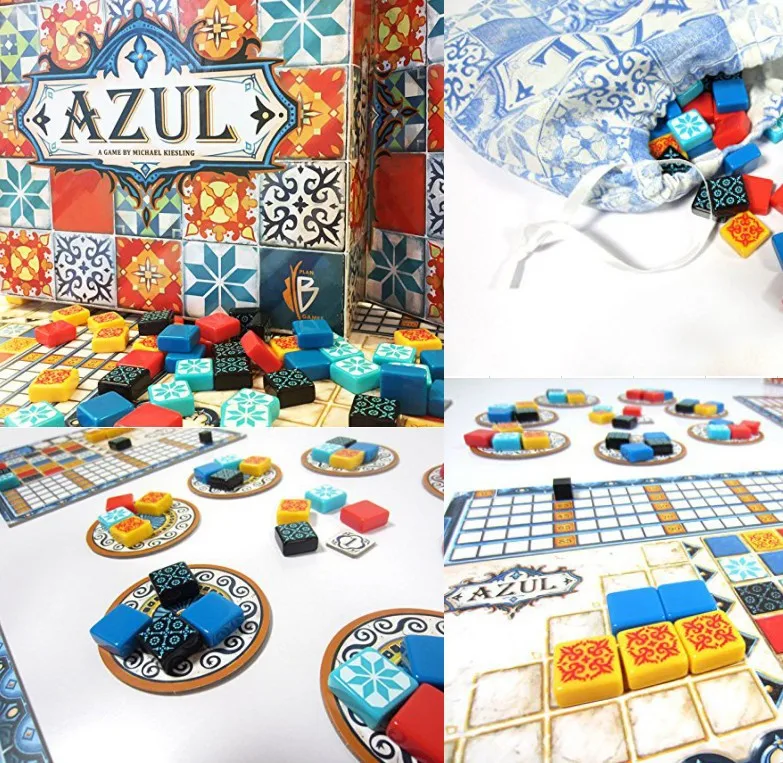 Azul настольная игра горячий План B игры Azul настольная игра для Вечерние игры горячая распродажа