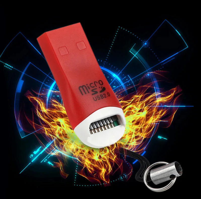 Новые Скорость USB 2.0 Mini Micro SD TF T-Flash M2 картридер sp05 челнока