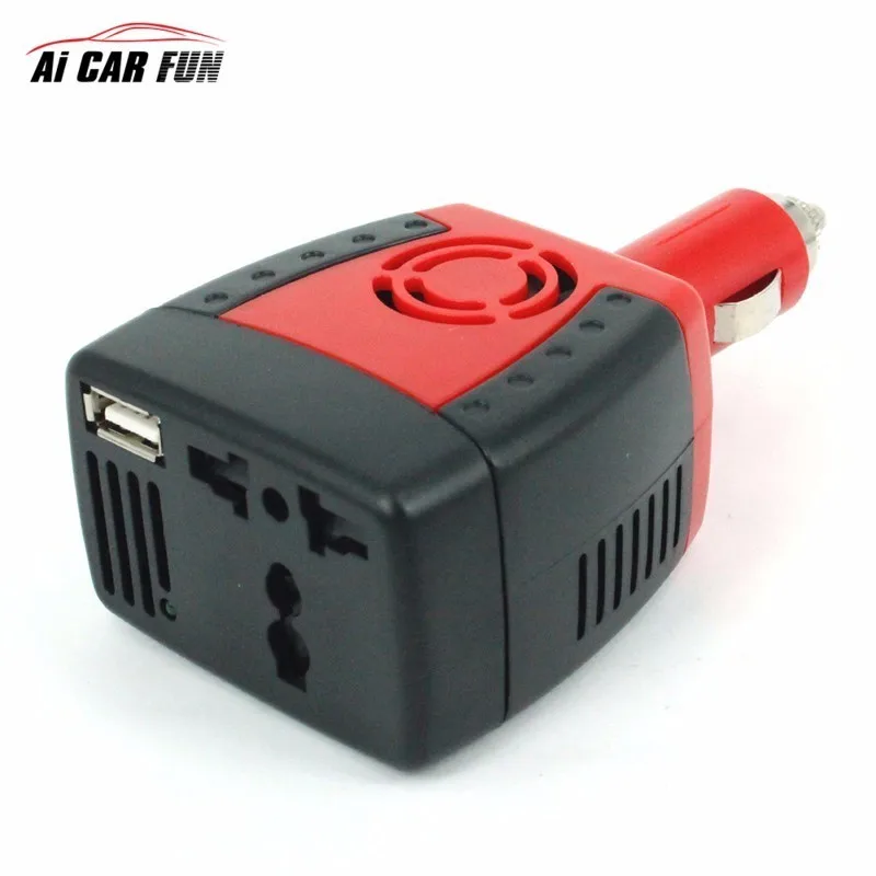 150W 2100mA Car inverter USB Power Supply Laptop Mobile Phone Charger