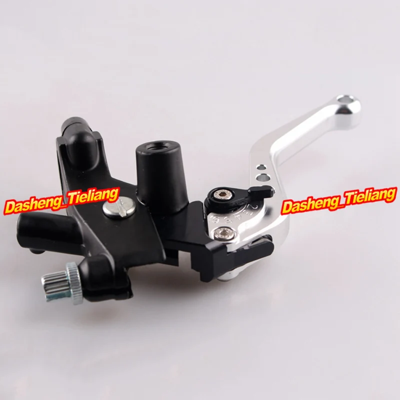 Universal 7/8" 22mm Front Master Cylinder Brake Clutch Levers For Sport Street Bike Silver High Quality