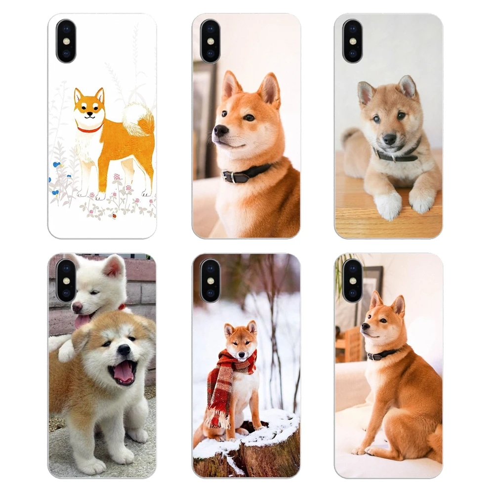 Jp Bayi Brushwood Merah Anjing Shiba Inu Anjing Untuk Apple Iphone