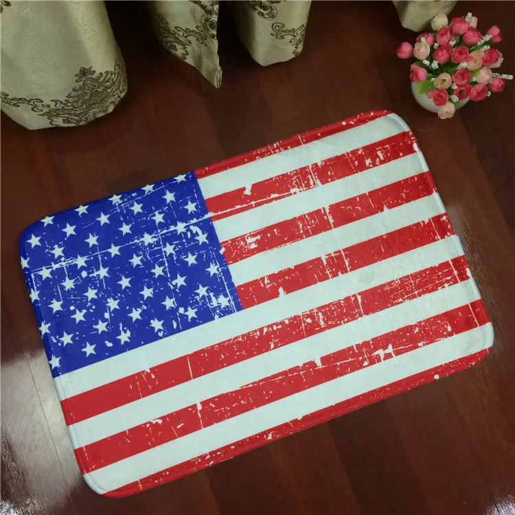 Домашний текстиль Британский ковер в виде флага американский флаг коврики супер мягкий фланелевый ковер для гостиной ковер для фойе - Цвет: 7