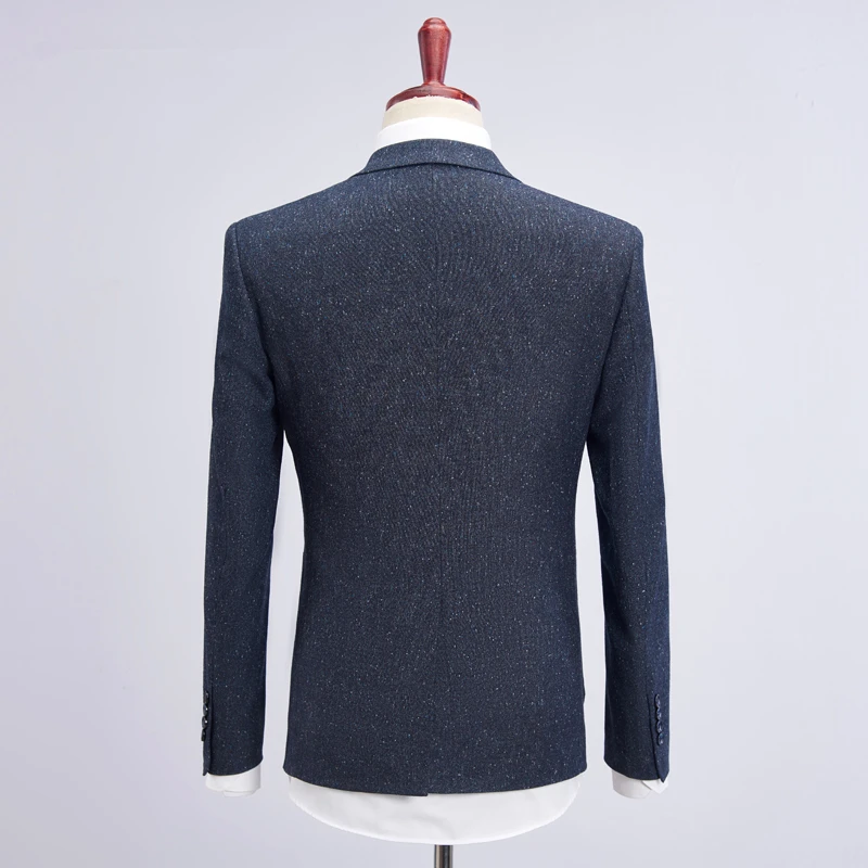 Plyesxale 2018 мужские свадебные костюмы Slim Fit 3 предмета мужская одежда модный бренд