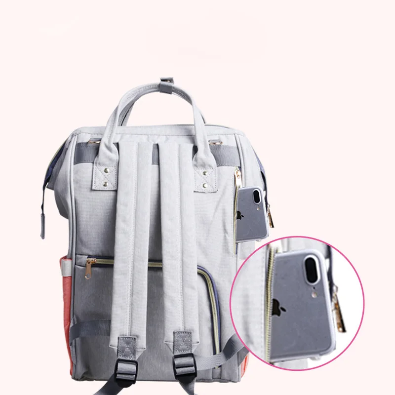Модная сумка для подгузников для мам, сумки для подгузников, Большой Вместительный рюкзак для путешествий, дизайнерская коляска для кормления