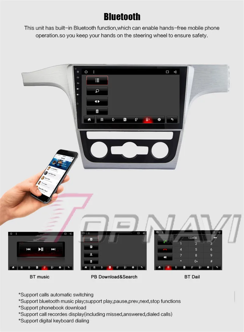 head device For VW Passat 2014