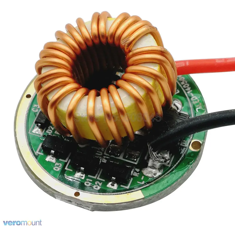 Cree XLamp XHP50 XHP50.2 22 мм светодиодный драйвер DC7V 15V вход 2400 мА выход 1 режим/3 режима/5