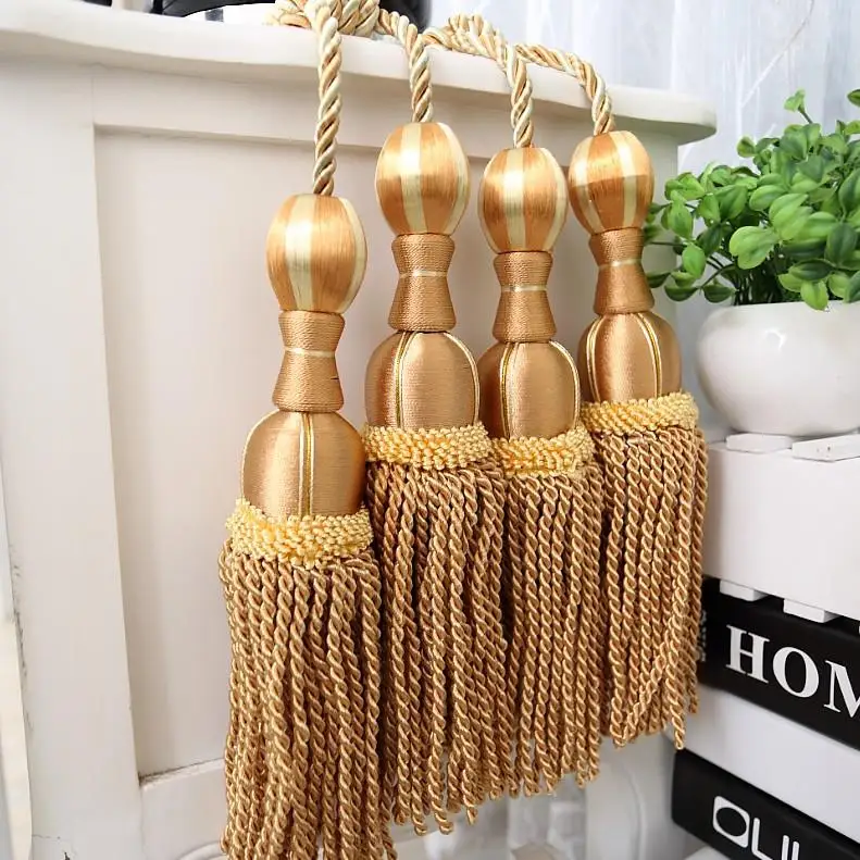 The curtain accessories hanging ball curtains tied rope curtain ball
