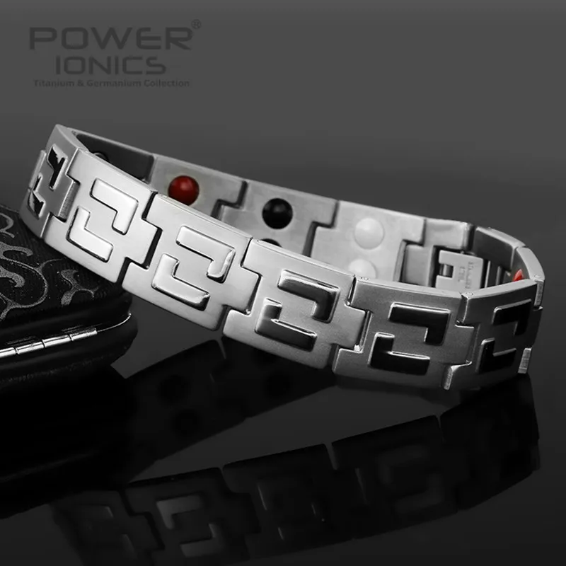 

Power Ionics 100% Titanium 4 in1 Multi-function Bracelet Balance Body Energy