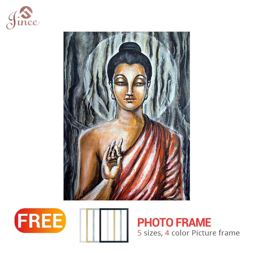 

DIY Diamond Embroidery Religion Sakyamuni 5D Full diamond painting Cross Stitch landcape Round rhinestones Christmas gift