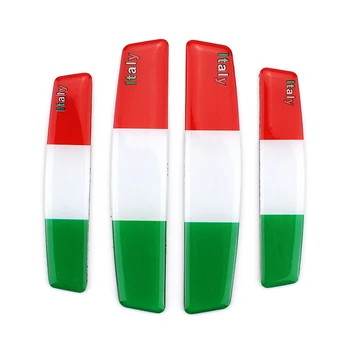 

Car Door Edge Protection Sticker Bumper Strip Decal Italy flag for Fiat Panda punto 500L 500 Lancia Ypsilon Renault Clio Vw golf