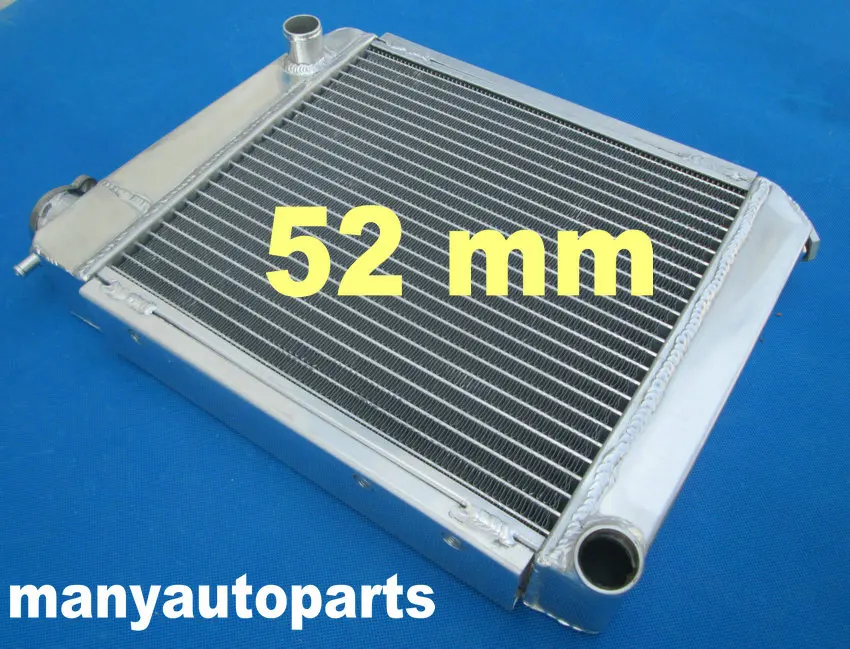 50mm Aluminum Radiator+Shroud+Fan+HOSE For 1959-1997 AUSTIN ROVER MINI COOPER MT