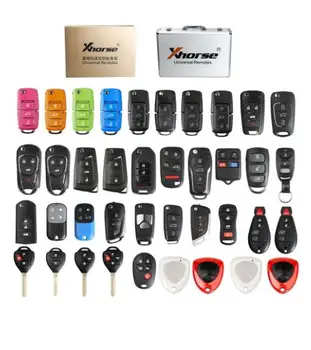 

Xhorse Universal Remote Keys English Version Packages 39 Pieces for VVDI2 or VVDI Key Tool