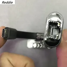 Оригинальная сборка для DELL thunderbolt 3 type-C для Ethernet Gigabit Ethernet карта RJ45 интерфейс LAN DBQBCBCO64 PN/0D59GG