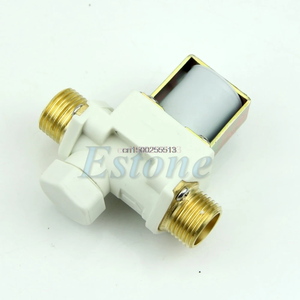 Электрический электромагнитный клапан 1/" для воды воздуха N/C нормально закрытый AC 220 В