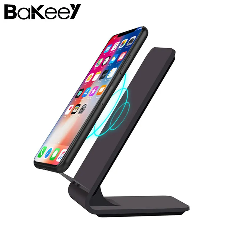 

Bakeey A8 10W Fast Charging QC2.0/3.0 Qi Wireless Desktop LED Charger Stand for Samsung S8 for iPhone 8