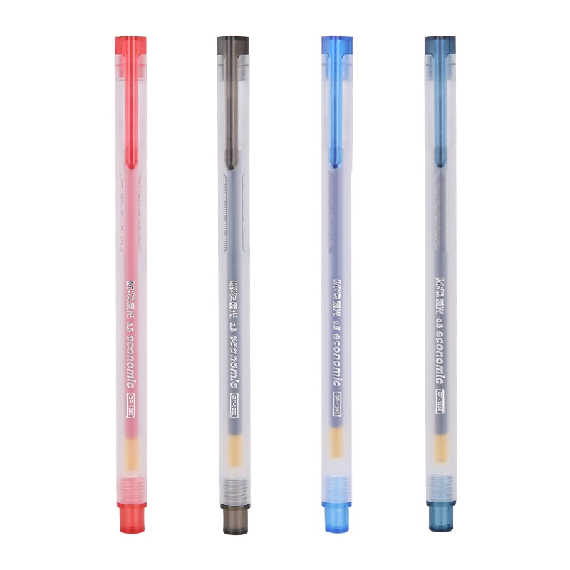 

M&G Neutral pen 0.5mm half needle pen black blue red office supplies 12pcs GP1280