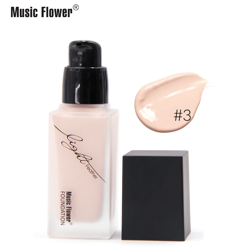 Дропшиппинг Music Flower свет перо тональный крем увлажняющий крем освежающий консилер для щек долговечный водонепроницаемый шёлковое прикосновение - Цвет: 6002-103