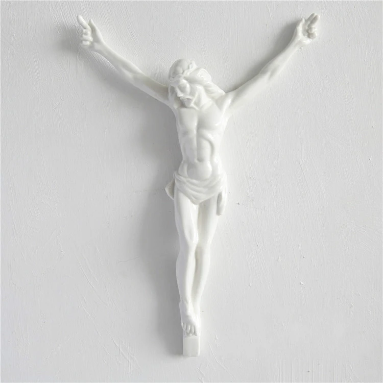 السيراميك الإغاثة يسوع المسيح تمثال الكنيسة الكاثوليكية المسيحي الصليب Jesu رود Homedecor جدار الصليب المقدس تمثال أرقام Figure Figure Statues Aliexpress