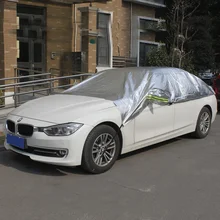 Светоотражающий анти-Солнцезащитный антифриз половина автомобиля одежда Автомобильный Чехол для BMW 7Series5 Series3Series1Series X1X3X5X6X4