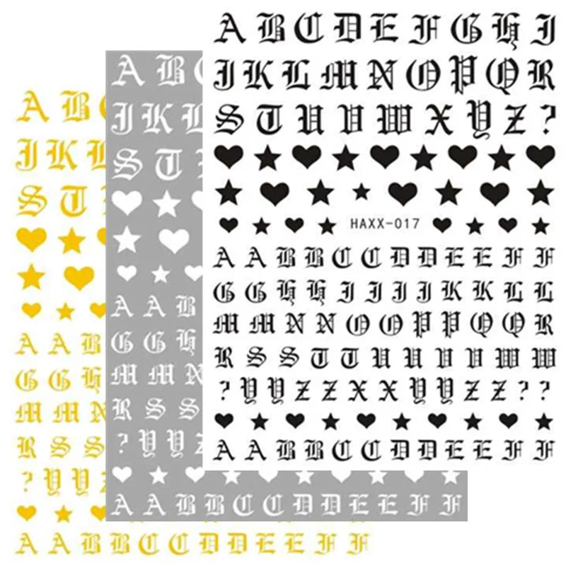 

Newest 3d nail art sticker HAXX-17-18-19 nail LACE FLOWER Template Decals Tool DIY Nail Decoration Tools
