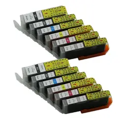 12PK картридж PGI 250 CLI 251 совместимый для Canon PIXMA MG5420 MG5422 MG5520 MG6420 IP7220 MX722 MX922 струйных принтеров