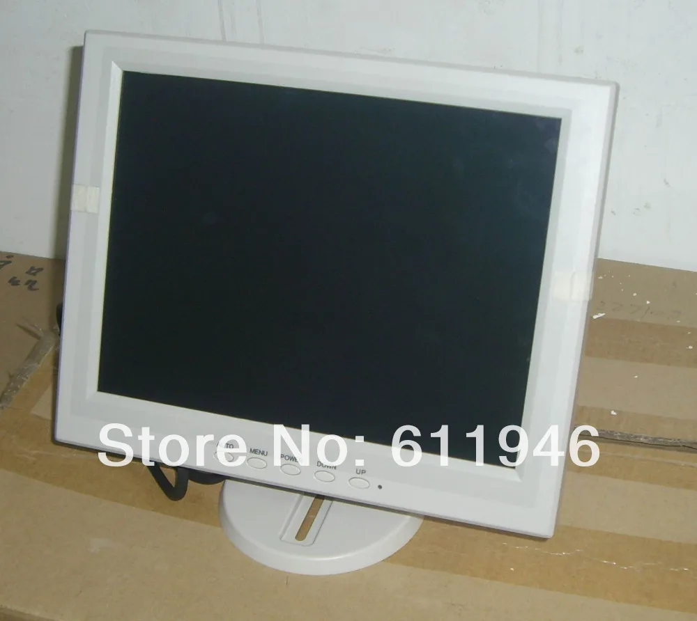 12-дюймовый цвет кассовых аппаратов ЖК-дисплей монитор pos с сенсорным экраном в сборе