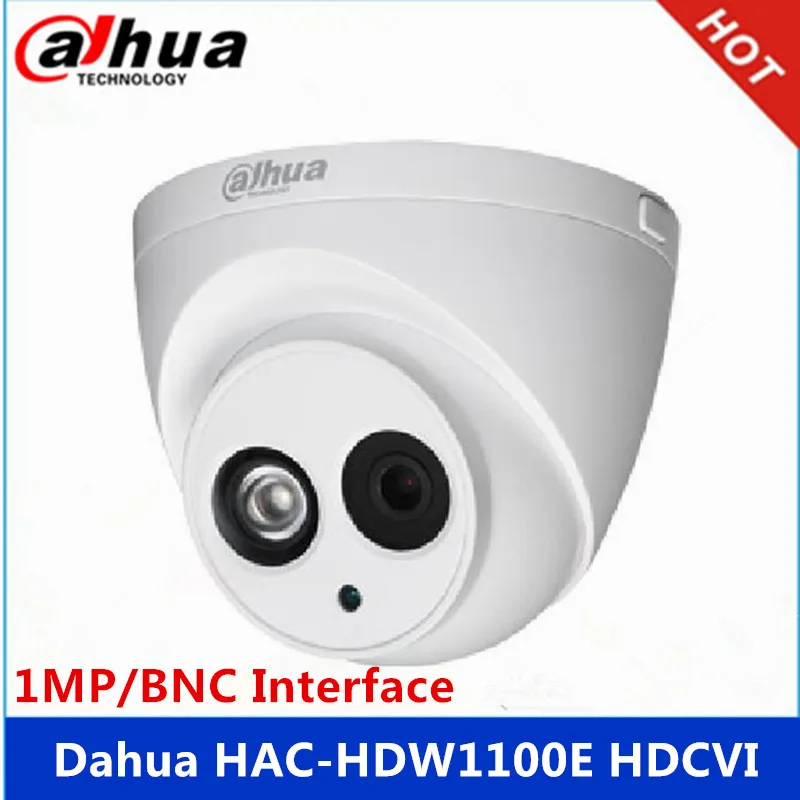 DAHUA HDCVI HAC-HDW1100E купольная камера 1 мегапиксельная CMOS 720P IR 40M IP67 DH-HAC-HDW1100E камера видеонаблюдения