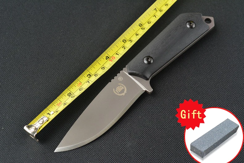 

FBIQQ BAIMA BIG Outdoor survival army knife camping hunting high sharp tactical small straight knife man's gift