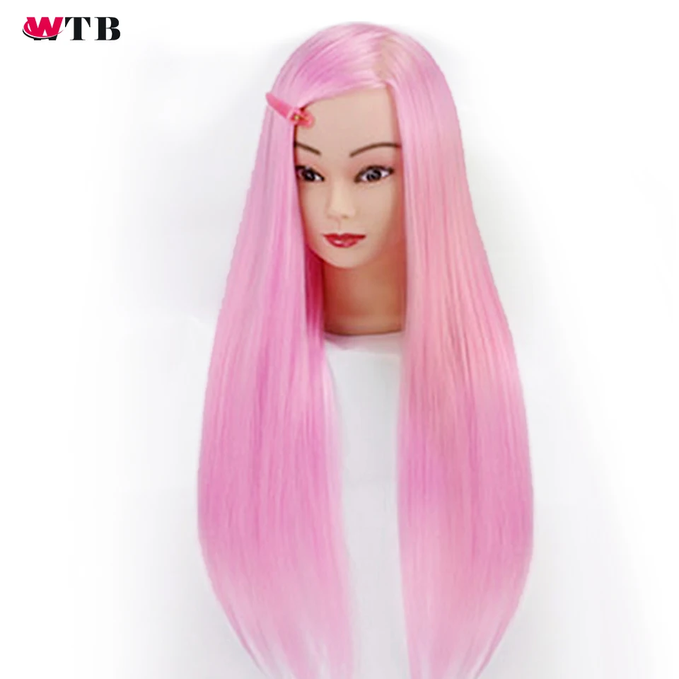WTB nthetic Wig color head dummy head practice Head Have makeup Model