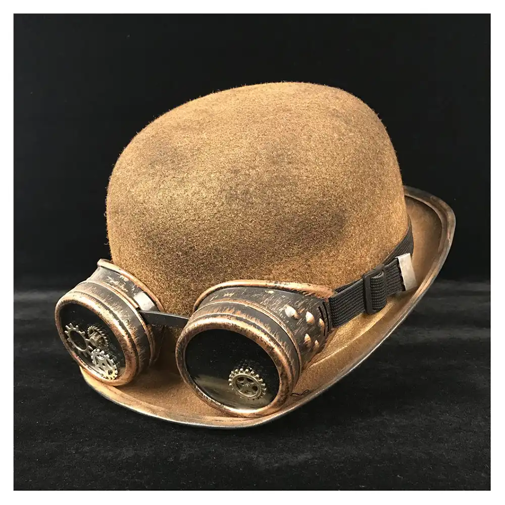 steampunk derby hat