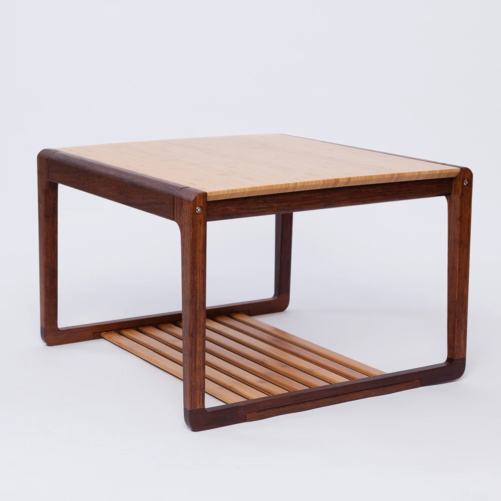 Square Tea Table Modern Chinese Style Bamboo Coffee Table Wooden Table Living room Home Furniture