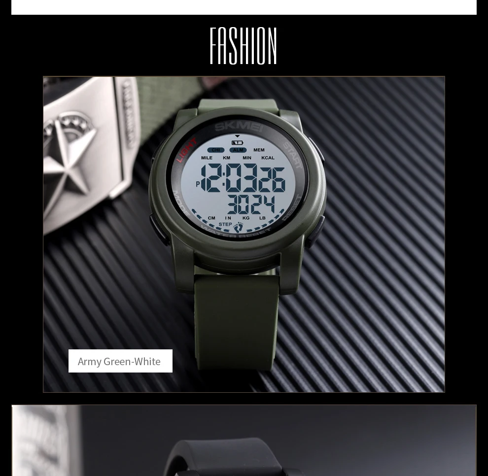 SKMEI мужские часы цифровые часы мужские наручные часы Шагомер калорий водонепроницаемые спортивные часы для мужчин Relogio Masculino