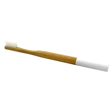 Зубная щетка чистый бамбук натуральный зуб очиститель экологически чистый эко взрослый средний CD88