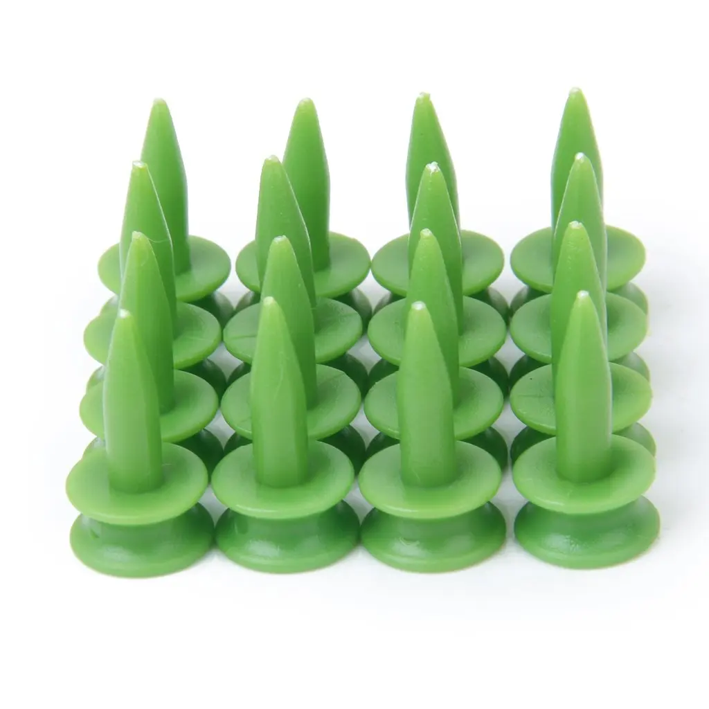 

Super sell-100pcs Double-deck Green Golf Tee 23mm