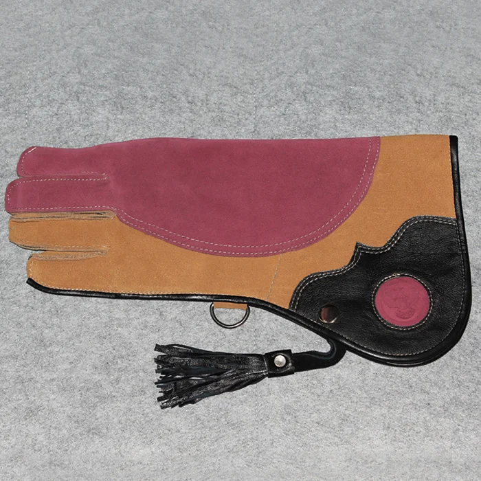 

Universal Accipiter Virgatus Eurasian Goshawk Genuine Leather Anti-scratch Anti-bite Durable Gloves For Eagle Traning