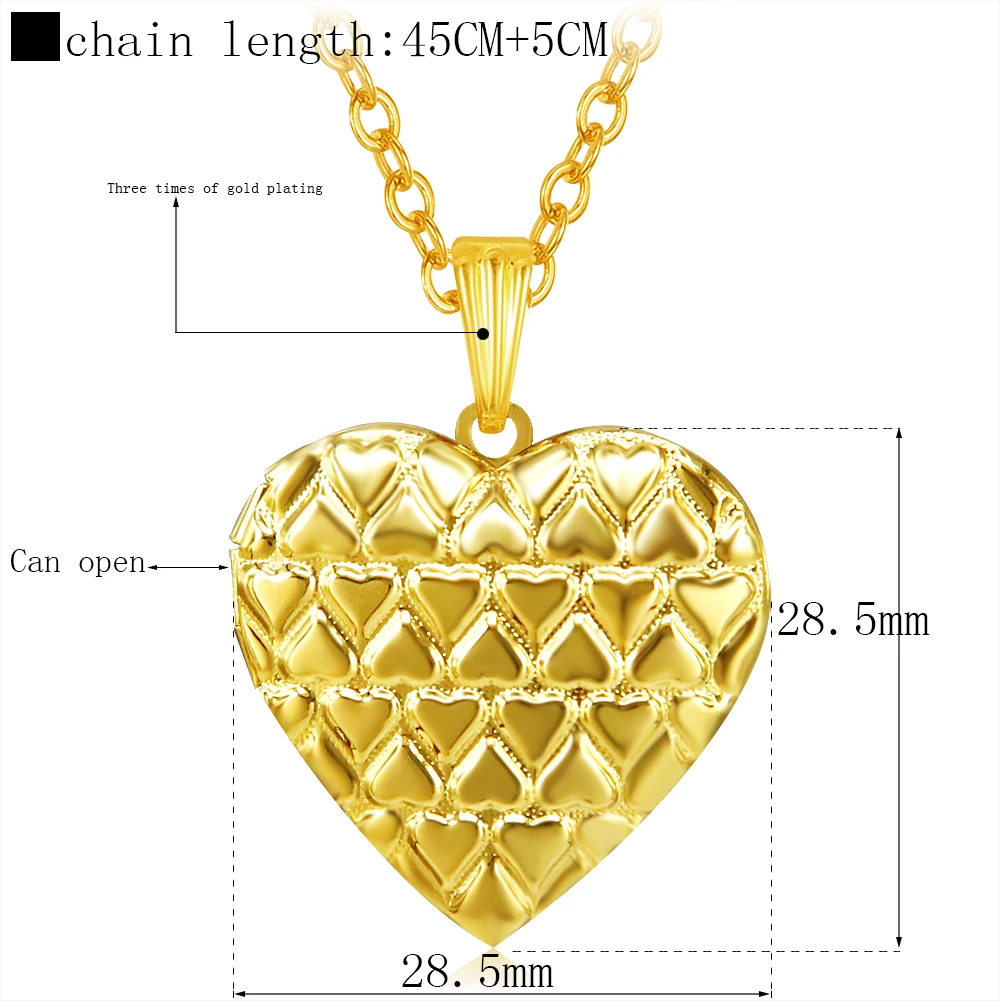 Цепочка с кулоном в форме сердца золотистого цвета|heart locket necklace|locket necklacefashion necklace |