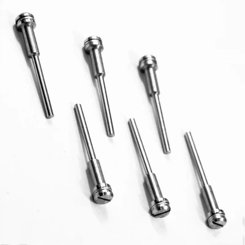 6pcs Screw Head Mandrels Miniature Rotary Holder  3mm Arbor Hole 3mm Shank Mini Drill Accessories for Dremel Rotary Tool-1