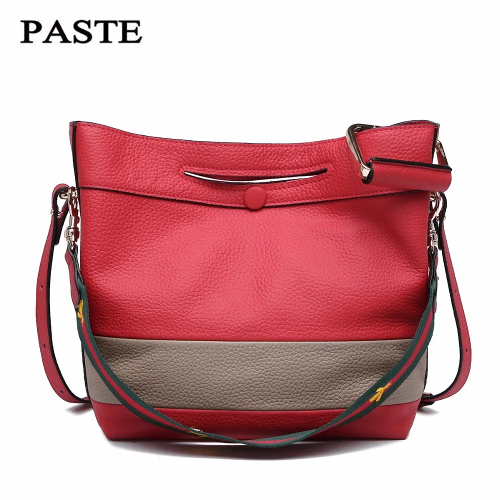 TOP quality Brand Designer 2017 Women's Genuine Leather Vintage Single Shoulder Bag Women Crossbody Bags Handbags For Ladies