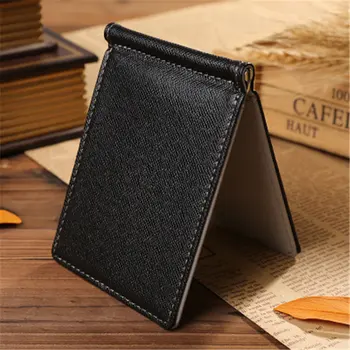 

JINBAOLAI Men's money folder Men's Mini leather Wallet Card package Thin Style Premium Brand Men's Wallet money clip geldclip