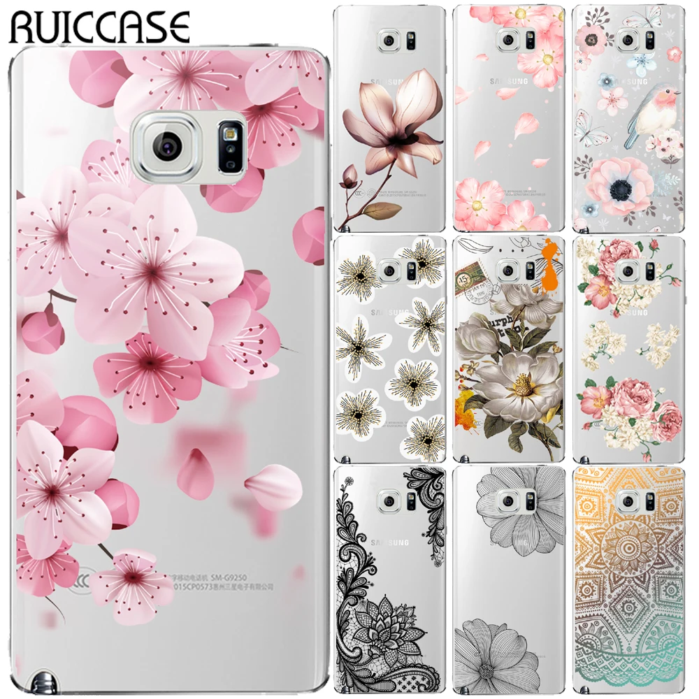 

Sexy Retro Floral TPU Case For Coque Samsung Galaxy Grand Prime J3 J5 J7 J2 Prime 2015 2016 2017 Note 3 4 5 8 Lace Flower Cover