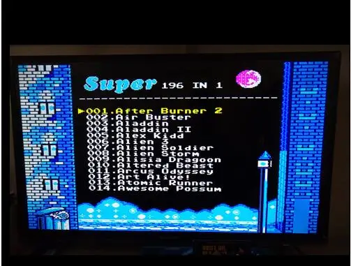 Игровая Карта памяти sega 196 в 1 и 112 в 1 и 126 в 1 16 бит мульти-игры для sega Mega Drive Genesis для PAL и NTSC