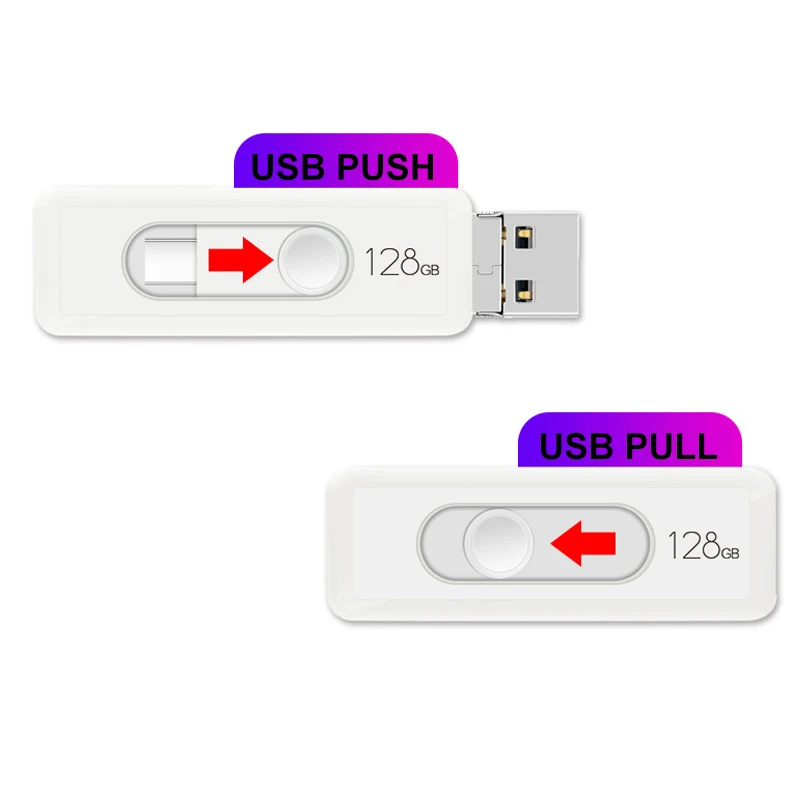 3 в 1 OTG Тип C Флешка 128 Гб 64 ГБ USB флэш-диск usb Тип C 32 Гб Push and Pull для Android студентов день рождения свадебный подарок