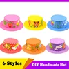 Hecho a mano-3D gorro de EVA niños DIY hecho a mano sombrero del medio ambiente 3D EVA arte hecho a mano regalos Bluetooth sombrero DIY juguetes para los niños ► Foto 1/5