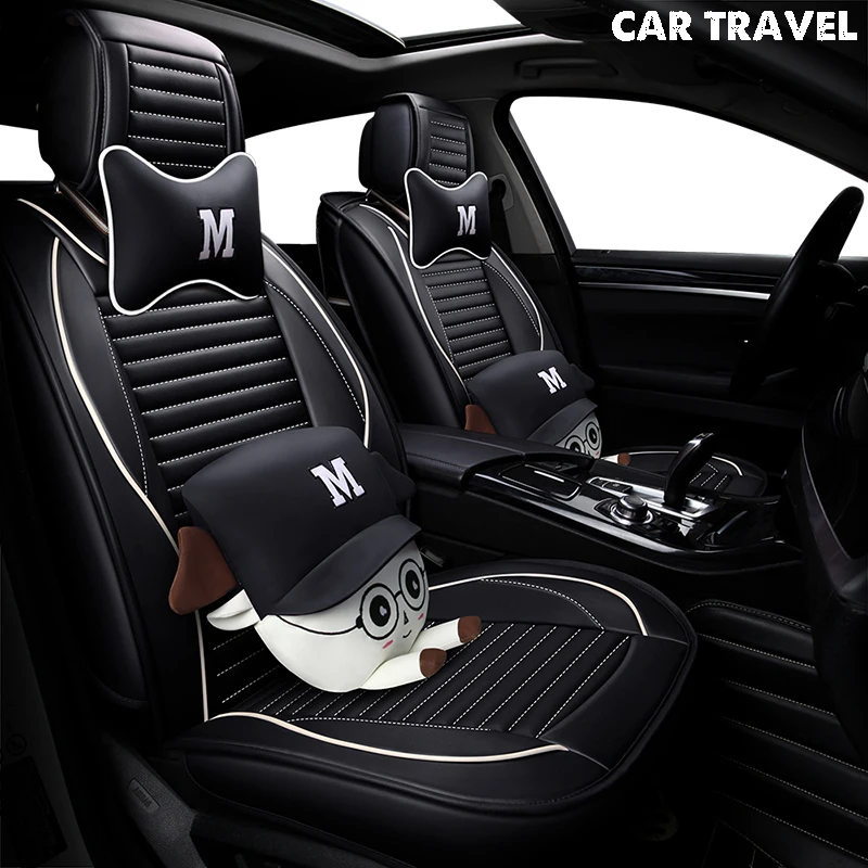 Чехол для автомобильного сиденья из искусственной кожи nissan juke renault vw golf 4 5 6 seat leon fr