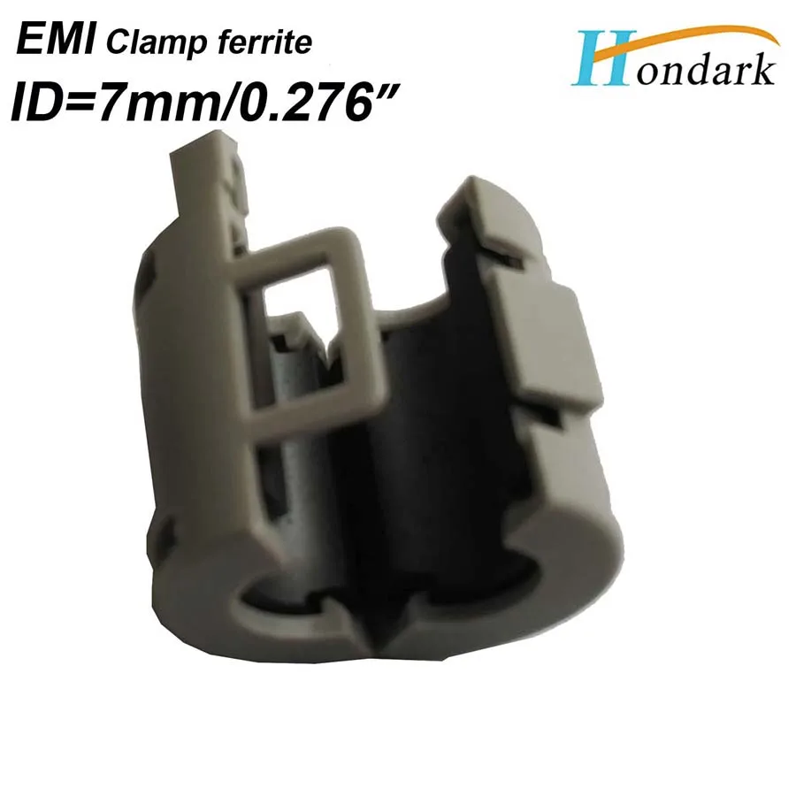 Ferrite Clamps Ferrite Snap Noise Filter Ferrite Clip Inductors 7mm 0.28'' Ferrite